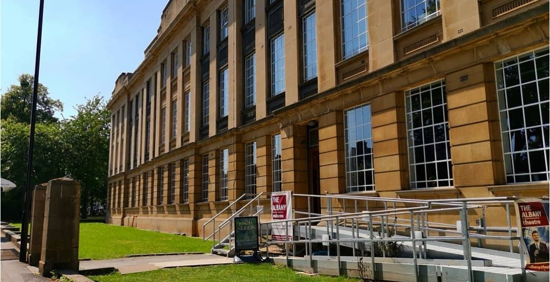 Exterior of the Albany Theatre in Coventry