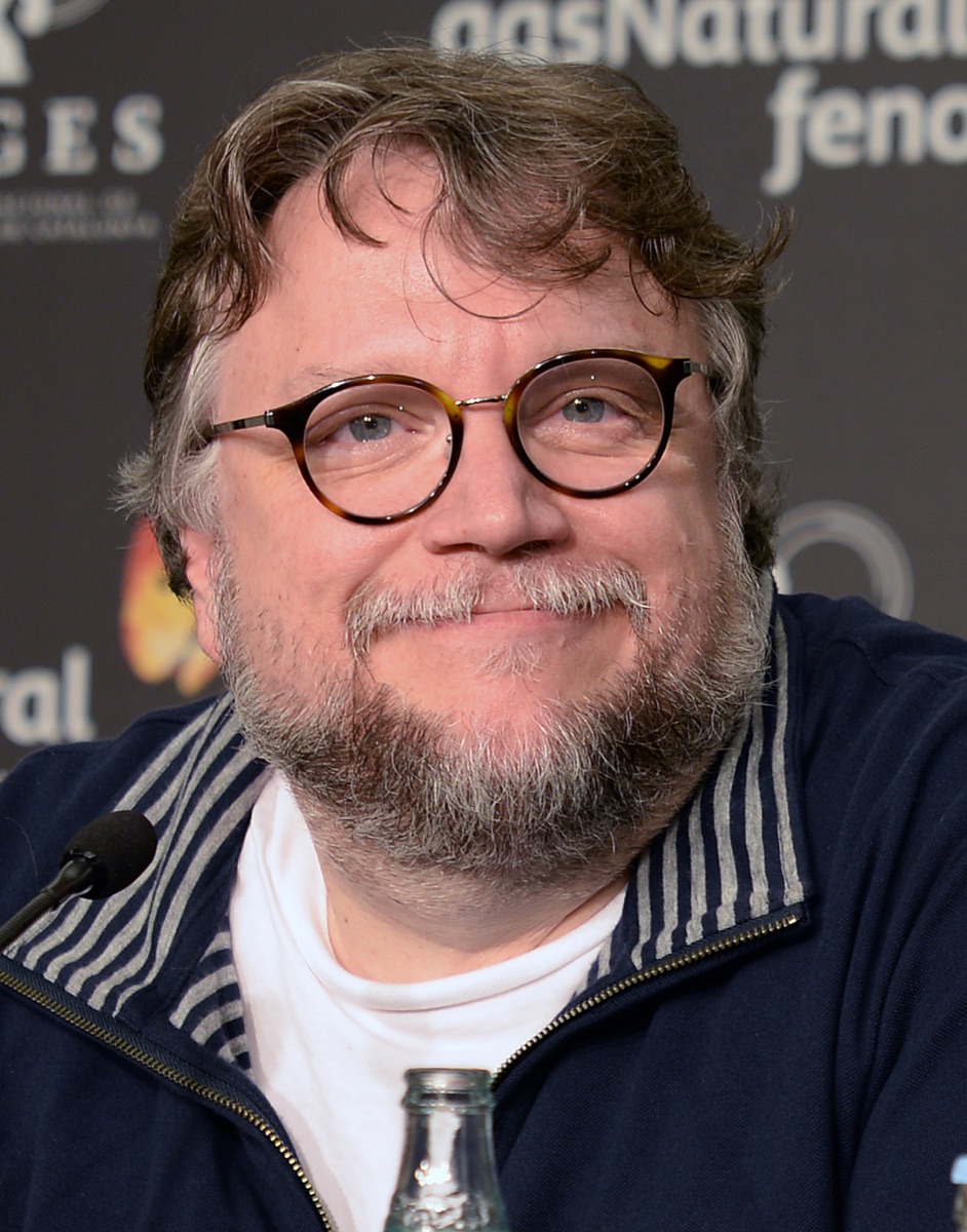 Guillermo del Toro speaking at the Sitges Film Festival in 2017