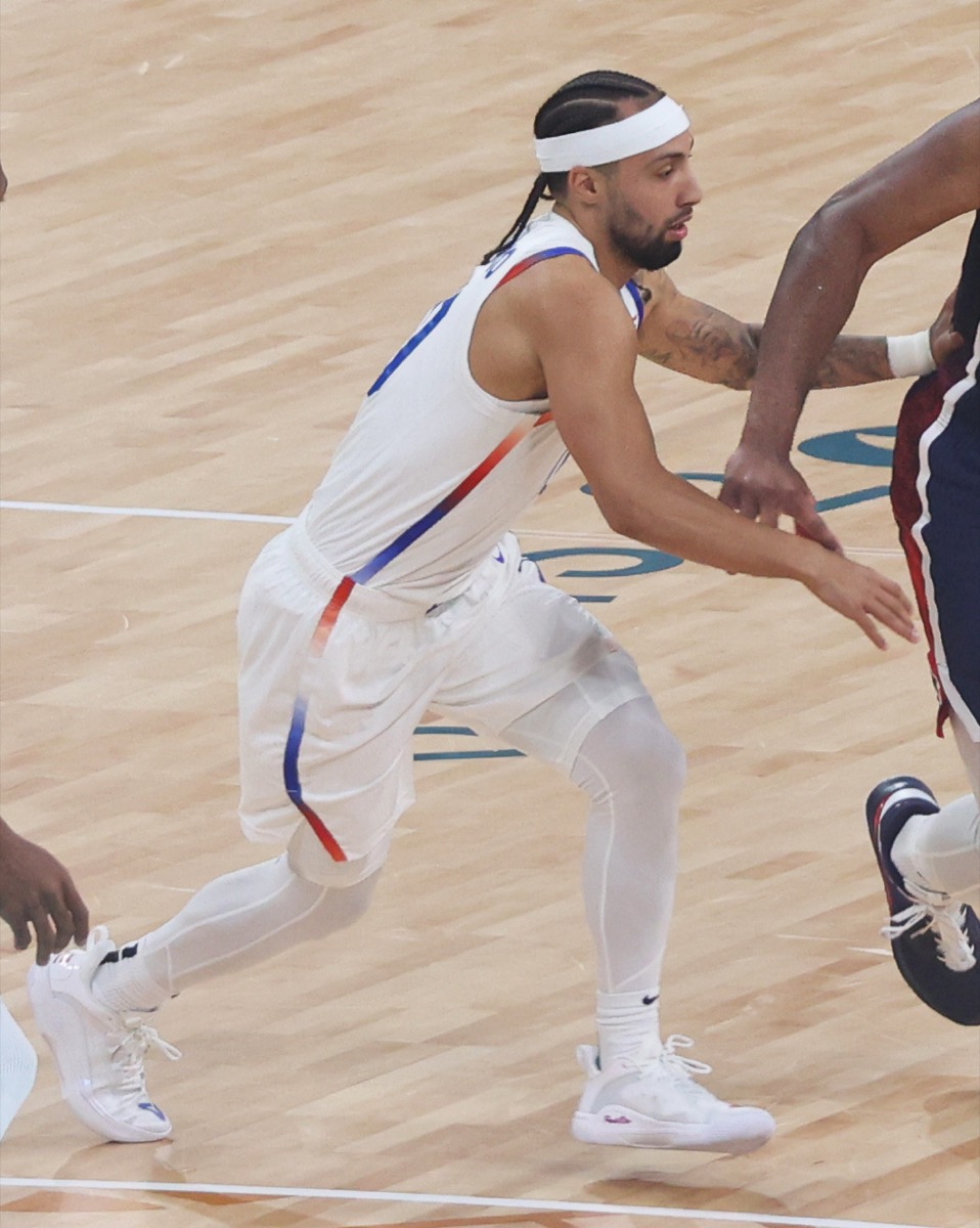 José Alvarado representing Puerto Rico at the 2024 Olympic Games.